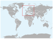 Distribución geográfica de la anguila común