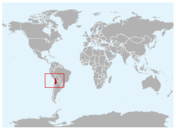 Distribución geográfica del flamenco andino