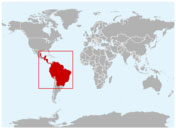 Distribución geográfica del ocelote