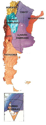 Argentina - Regiones geográficas - Noroeste
